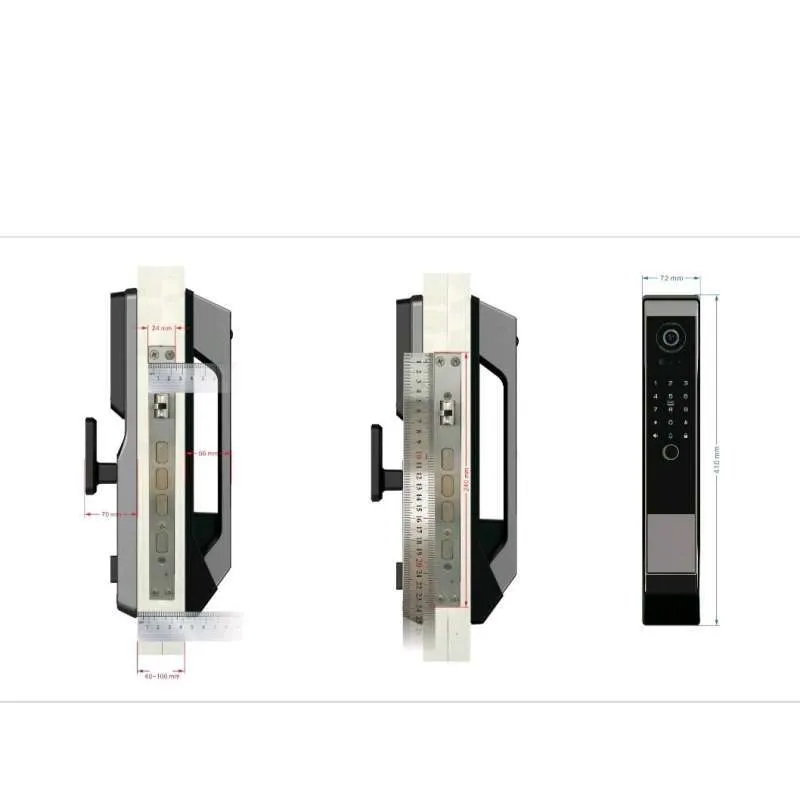 BARDI SMART DOOR LOCK WITH FACE RECOGNITION WIFI - HANDLE DOORLOCK - Image 2
