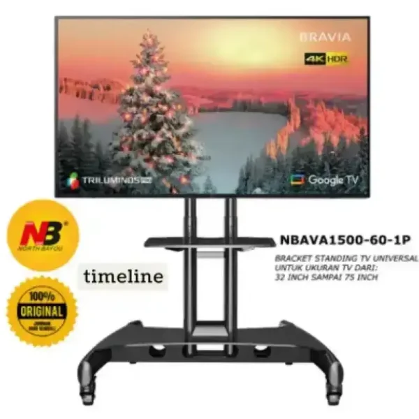 BRAKET TV BRACKET STANDING TV 32 40 42 43 45 50 55 60 65 75 INCH