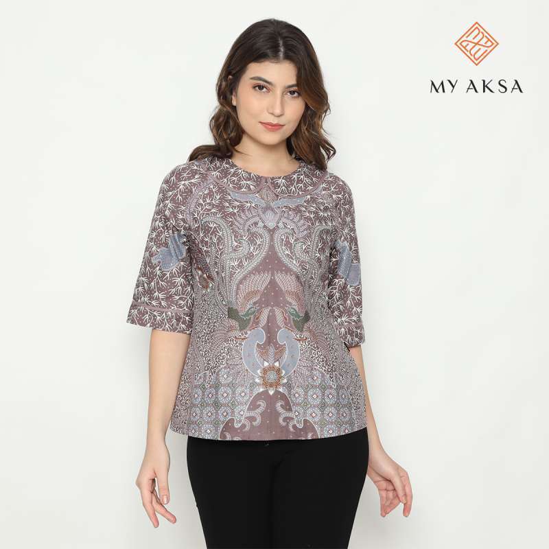 My Aksa Batik Wanita Blouse Daniella Dylan