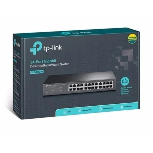 TP-LINK TL-SG1024D Switch Hub - Hitam [24-Port Gigabit/ Case Steel]
